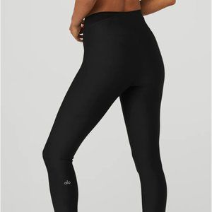 Alo | EUC Airlift Hight-Wait 7/8 Corset Legging in Black